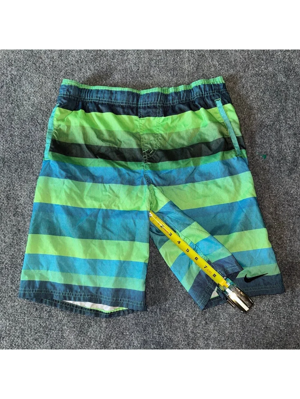 Nike Multicolor Lined Swim Trunks Mens XL Vtg y2k 90s Rare